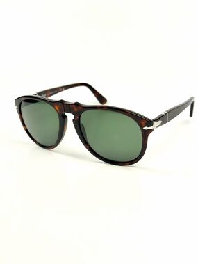 Persol PO 0649 24/31 Havana/Green 56-20-145 Sunglasses New Authentic NWT PO0649